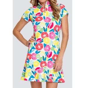 Tail active citrus print golf dress